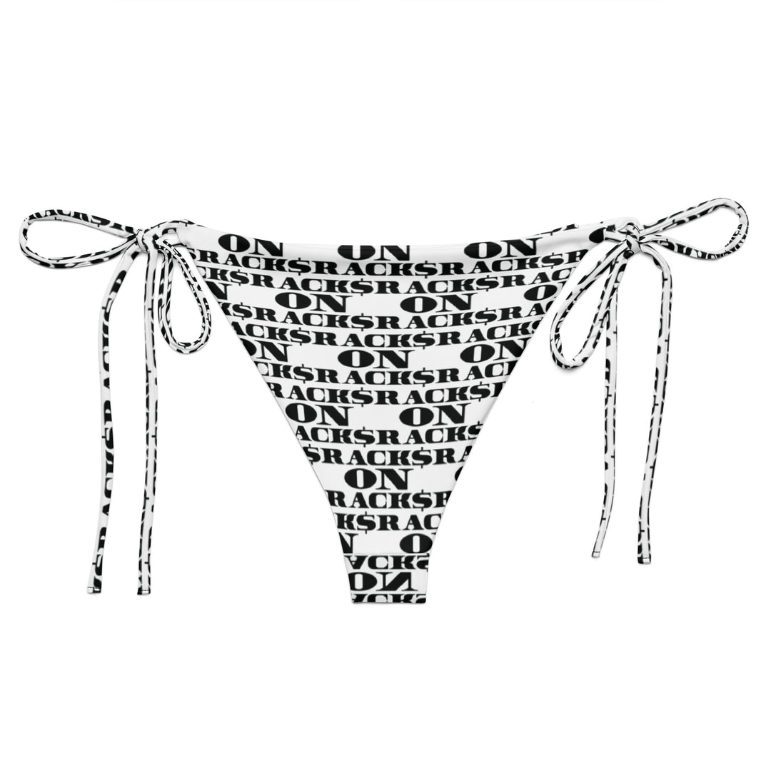 ENIGMA MIDNIGHT Club Money String Bikini Bottoms