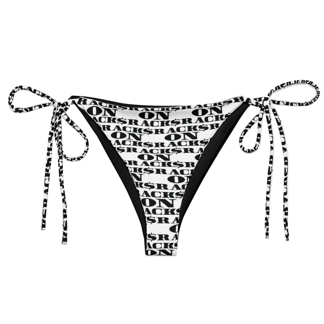 ENIGMA MIDNIGHT Club Money String Bikini Bottoms